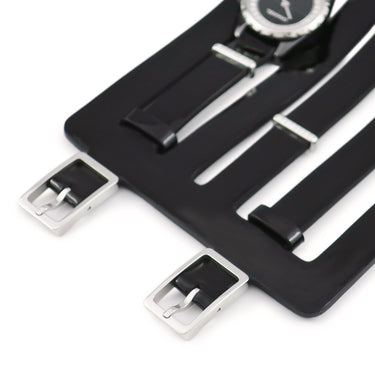 腕時計 シャネル CHANEL J12 XS 19mm H4665 クオーツ レディース 純正ダイヤモンド Wベルト 黒 エナメル