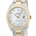 腕時計 ロレックス ROLEX デイトジャスト 41 126333NG ランダム番 自動巻き メンズ ランダム番 K18YG×SS 純正ダイヤ シェル オイスター