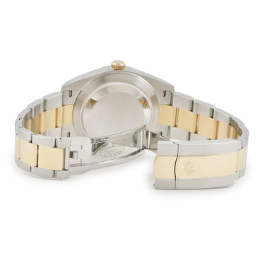 腕時計 ロレックス ROLEX デイトジャスト 41 126333NG ランダム番 自動巻き メンズ ランダム番 K18YG×SS 純正ダイヤ シェル オイスター