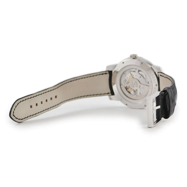 腕時計 ハリーウィンストン Harry Winston ミッドナイト デイト ムーンフェイズ MIDAMP42WW003 自動巻き メンズ K18WG無垢 純正ダイヤ