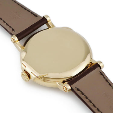 腕時計 パテックフィリップ PATEK PHILIPPE カラトラバ オフィサー 5153J-001 自動巻き メンズ K18YG無垢製 シルバー