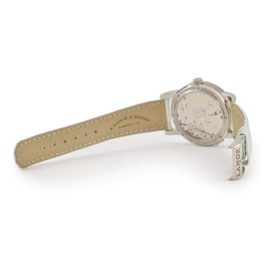 腕時計 ランゲ&ゾーネ LANGE&SOHNE ランゲ1 ソワレ 110.029 LS1103CA 手巻き メンズ K18WG無垢 シェル ラージデイト