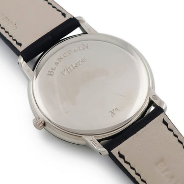 腕時計 ブランパン BLANCPAIN ヴィルレ ウルトラスリム 4053-1540-55 自動巻き メンズ K18WG無垢 ローマン