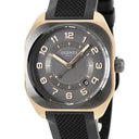 腕時計 エルメス HERMES H08 エクストララージ SP1.720 自動巻き メンズ K18PG×Ti グレー アラビア スクエア