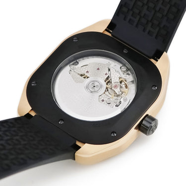 腕時計 エルメス HERMES H08 エクストララージ SP1.720 自動巻き メンズ K18PG×Ti グレー アラビア スクエア