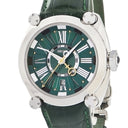 腕時計 セイコー SEIKO ガランテ GMT SBLM007 8L36-00C0 自動巻き メンズ 円柱 グリーン ローマン ラウンド