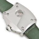 腕時計 セイコー SEIKO ガランテ GMT SBLM007 8L36-00C0 自動巻き メンズ 円柱 グリーン ローマン ラウンド