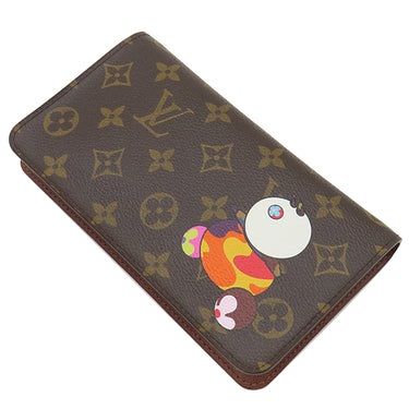 ルイヴィトン LOUIS VUITTON ポルトモネ ジップ M61729 モノグラム モノグラムキャンバス 長財布 ゴールド金具 ラウンドファスナー 村上隆 モノグラムパンダ