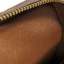 ルイヴィトン LOUIS VUITTON ダヌーブ M45266 モノグラム モノグラムキャンバス ショルダーバッグ ゴールド金具 茶 斜め掛け