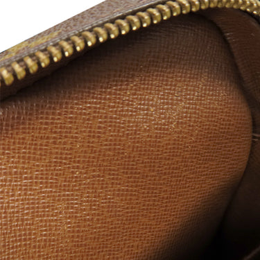 ルイヴィトン LOUIS VUITTON ダヌーブ M45266 モノグラム モノグラムキャンバス ショルダーバッグ ゴールド金具 茶 斜め掛け