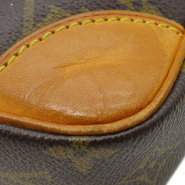 ルイヴィトン LOUIS VUITTON ダヌーブ M45266 モノグラム モノグラムキャンバス ショルダーバッグ ゴールド金具 茶 斜め掛け