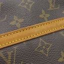 ルイヴィトン LOUIS VUITTON ダヌーブ M45266 モノグラム モノグラムキャンバス ショルダーバッグ ゴールド金具 茶 斜め掛け