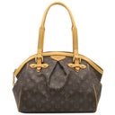 ルイヴィトン LOUIS VUITTON ティヴォリ GM M40144 モノグラム モノグラムキャンバス ハンドバッグ ゴールド金具 茶 肩掛け ショルダー