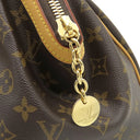 ルイヴィトン LOUIS VUITTON ティヴォリ GM M40144 モノグラム モノグラムキャンバス ハンドバッグ ゴールド金具 茶 肩掛け ショルダー