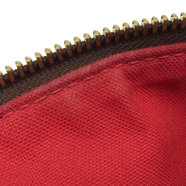 ルイヴィトン LOUIS VUITTON トータリーPM N41282 ダミエエベヌ ダミエキャンバス トートバッグ ゴールド金具 ショルダー 肩掛け 茶