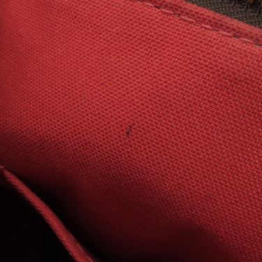 ルイヴィトン LOUIS VUITTON トータリーPM N41282 ダミエエベヌ ダミエキャンバス トートバッグ ゴールド金具 ショルダー 肩掛け 茶