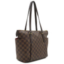 ルイヴィトン LOUIS VUITTON トータリーPM N41282 ダミエエベヌ ダミエキャンバス トートバッグ ゴールド金具 ショルダー 肩掛け 茶