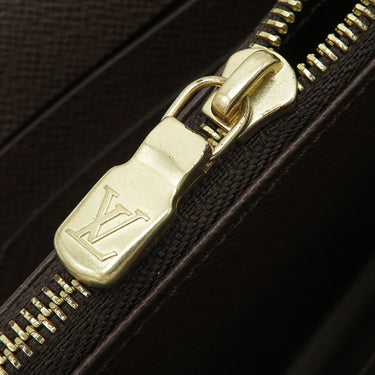 ルイヴィトン LOUIS VUITTON ポルトフォイユ サラ N63209 ダミエエベヌ ダミエキャンバス 長財布 ゴールド金具 茶 二つ折り財布