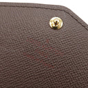 ルイヴィトン LOUIS VUITTON ポルトフォイユ サラ N63209 ダミエエベヌ ダミエキャンバス 長財布 ゴールド金具 茶 二つ折り財布