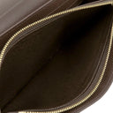 ルイヴィトン LOUIS VUITTON ポルトフォイユ サラ N63209 ダミエエベヌ ダミエキャンバス 長財布 ゴールド金具 茶 二つ折り財布