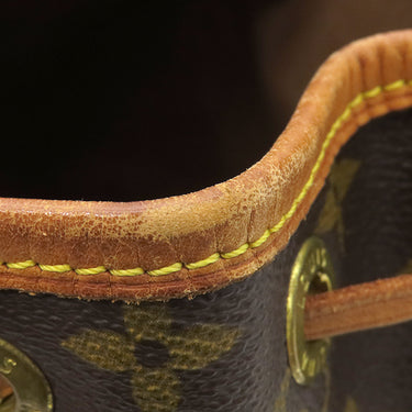 ルイヴィトン LOUIS VUITTON ミニ モンスリ M51137 モノグラム モノグラムキャンバス リュック・デイパック ゴールド金具 茶 バッグパック