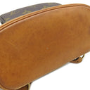 ルイヴィトン LOUIS VUITTON ミニ モンスリ M51137 モノグラム モノグラムキャンバス リュック・デイパック ゴールド金具 茶 バッグパック