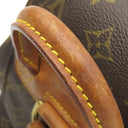 ルイヴィトン LOUIS VUITTON ミニ モンスリ M51137 モノグラム モノグラムキャンバス リュック・デイパック ゴールド金具 茶 バッグパック