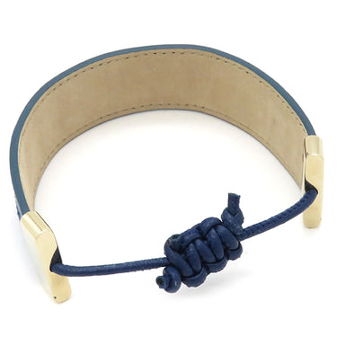 クロエ Chloe ウッディ WOODY レザーブレス CHC23SFB19CHO477TU ディープデニム レザー GP ブレスレット ゴールド金具