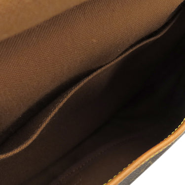 ルイヴィトン LOUIS VUITTON ソミュール 30 M42256 モノグラム モノグラムキャンバス ショルダーバッグ ゴールド金具 茶  斜め掛け