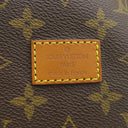ルイヴィトン LOUIS VUITTON ソミュール 30 M42256 モノグラム モノグラムキャンバス ショルダーバッグ ゴールド金具 茶  斜め掛け