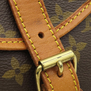 ルイヴィトン LOUIS VUITTON ソミュール 30 M42256 モノグラム モノグラムキャンバス ショルダーバッグ ゴールド金具 茶  斜め掛け