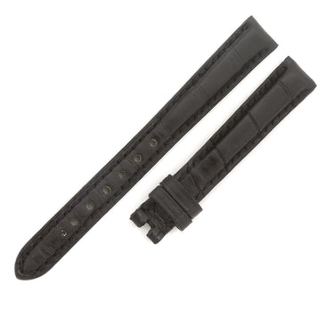 ブルガリ BVLGARI ブルガリブルガリ BB23用クロコバンド ブラック クロコダイル 腕時計パーツ 純正 クロコ バンド 替え ベルト ストラップ 12ｍｍ 黒 ブラック