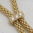 カルティエ Cartier パンテール ドゥ カルティエ イエローゴールド K18YG ダイヤモンド ツァボライト オニキス ラッカー ネックレス パンサー 750 18K