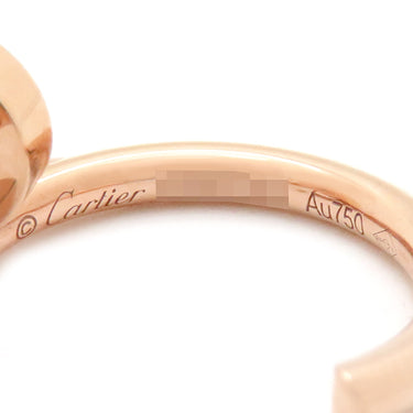 カルティエ Cartier ジュスト アン クル 片耳ピアス ピンクゴールド K18PG ピアス 750 18K RG フープ