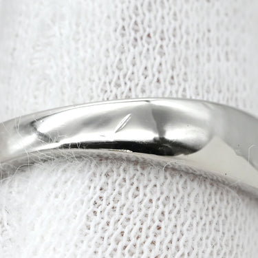 セリーヌ CELINE プラチナシルバー Pt1000 ダイヤモンド リング 指輪 ダイヤ プラチナ1000 マリッジリング ブライダルリング 9号