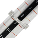 セリーヌ CELINE プラチナシルバー Pt1000 ダイヤモンド リング 指輪 ダイヤ プラチナ1000 マリッジリング ブライダルリング 9号