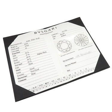 ブルガリ BVLGARI グリフ ソリテール プラチナシルバー Pt950 ダイヤモンド リング 指輪 1石 1粒 10.5号