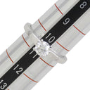 ブルガリ BVLGARI グリフ ソリテール プラチナシルバー Pt950 ダイヤモンド リング 指輪 1石 1粒 10.5号