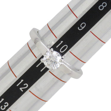 ブルガリ BVLGARI グリフ ソリテール プラチナシルバー Pt950 ダイヤモンド リング 指輪 1石 1粒 10.5号