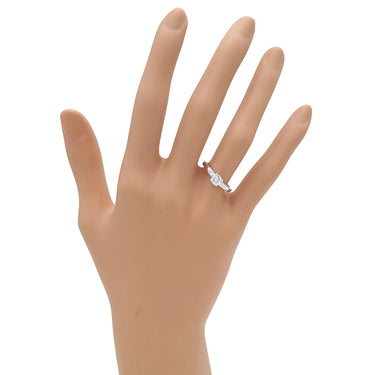 ブルガリ BVLGARI グリフ ソリテール プラチナシルバー Pt950 ダイヤモンド リング 指輪 1石 1粒 10.5号