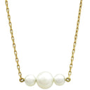 ミキモト MIKIMOTO パールネックレス イエローゴールド K18YG パール ネックレス MIKIMOTO 3P