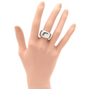 カルティエ Cartier ヌーベルバーグ ホワイトゴールド K18WG #49(JP9) リング 指輪 750 18K 9号