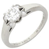 カルティエ Cartier バレリーナ ソリテール プラチナシルバー Pt950 ダイヤモンド #49(JP9) リング 指輪 Pt950 プラチナ 9号