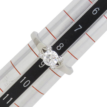 カルティエ Cartier バレリーナ ソリテール プラチナシルバー Pt950 ダイヤモンド #49(JP9) リング 指輪 Pt950 プラチナ 9号
