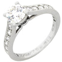 カルティエ Cartier ソリテール 1895 ハーフエタニティ プラチナシルバー Pt950 ダイヤモンド #47(JP7) リング 指輪 パヴェダイヤ 6.5号