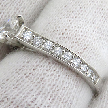 カルティエ Cartier ソリテール 1895 ハーフエタニティ プラチナシルバー Pt950 ダイヤモンド #47(JP7) リング 指輪 パヴェダイヤ 6.5号