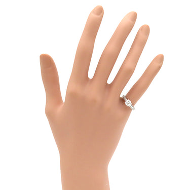 カルティエ Cartier ソリテール 1895 ハーフエタニティ プラチナシルバー Pt950 ダイヤモンド #47(JP7) リング 指輪 パヴェダイヤ 6.5号