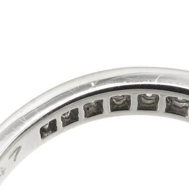 カルティエ Cartier ソリテール 1895 ハーフエタニティ プラチナシルバー Pt950 ダイヤモンド #47(JP7) リング 指輪 パヴェダイヤ 6.5号