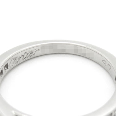カルティエ Cartier ソリテール 1895 ハーフエタニティ プラチナシルバー Pt950 ダイヤモンド #47(JP7) リング 指輪 パヴェダイヤ 6.5号
