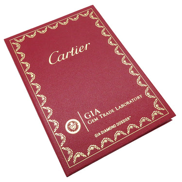 カルティエ Cartier ソリテール プラチナシルバー Pt950 ダイヤモンド #46(JP6) リング 指輪 6号